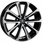 Replay 8x19/5x120 ET53 D72,6 LR82 BKF (конус, C570)