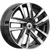 K&K 6x15/4x98 ET35 D58,5 Хант (КС1034) Алмаз черный