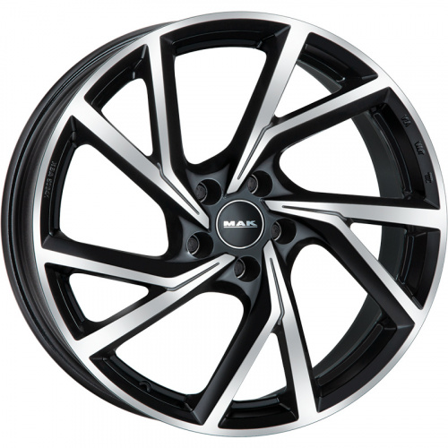 MAK 8x18/5x108 ET45 D72 Kassel Black mirror