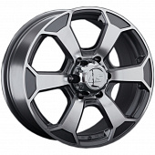 LS 7,5x18/6x139,7 ET25 D106,1 187 GMF (конус, Колпак+лого)