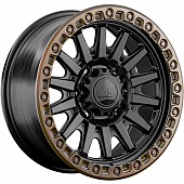 LS FlowForming 9x17/6x139,7 ET20 D106,1 RC90 BKS+BZSDSL (конус, Колпак+лого)