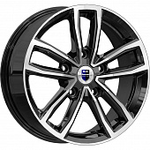 K&K 6,5x17/5x114,3 ET45 D67,1 Каланг (КС1086) Алмаз черный