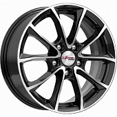 iFree 6,5x16/5x108 ET50 D63,35 Джет (КС914) Блэк Джек