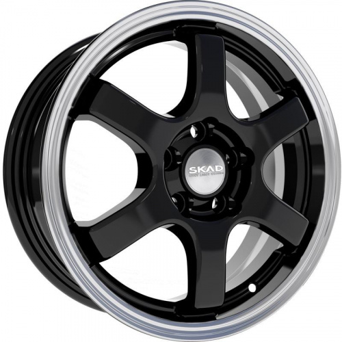 СКАД 6x15/4x98 ET38 D58,6 Киото (КЛ249) Антрацит-алмаз (АРС 014 black)