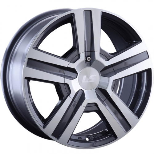 LS 7x16/5x108 ET46 D65,1 794 GMF (конус, Колпак+лого)