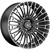 LS Forged 8,5x21/5x120 ET43,5 D72,6 LS FG25 MBF (конус, Колпак+лого)