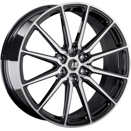 LS Forged 9x22/6x139,7 ET45 D95,1 LS FG02 BKF (конус, C570)