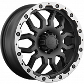 LS 7,5x17/6x114,3 ET40 D66,1 1285 MBL (конус, Колпак+лого)