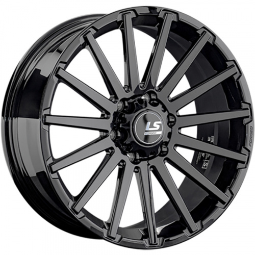 LS Forged 8x20/6x114,3 ET46 D67,1 LS FG32 BK (конус, Колпак+лого)