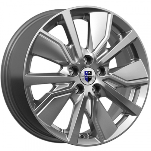 K&K 6,5x16/5x112 ET43 D57,1 Гамбит (КС961) Дарк платинум