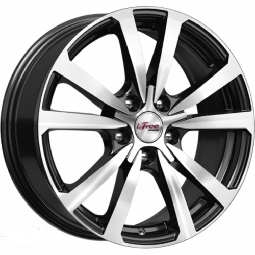 iFree 7x17/5x114,3 ET45 D66,1 Бэнкс (КС645) Блэк Джек