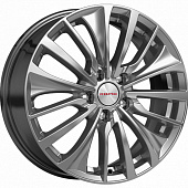 K&K 6,5x17/4x100 ET41 D60,1 Flanker-оригинал (КС905) Дарк платинум