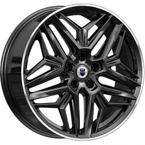 K&K 7x19/5x112 ET43 D57,1 Колумб (КС1038) Алмаз черный
