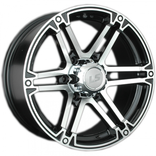 LS 8x17/6x139,7 ET25 D106,1 473 BKF (Колпак+лого)