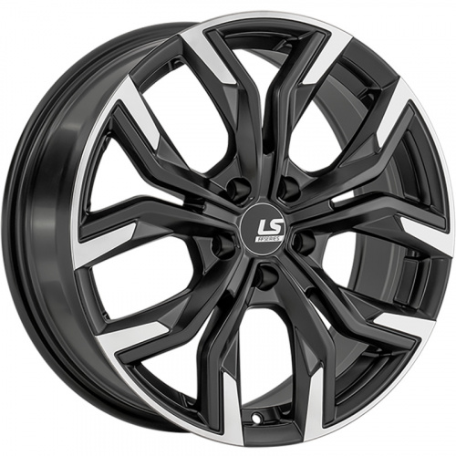 LS FlowForming 7,5x18/5x112 ET40 D66,6 RC92 BKSF (конус)