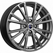 K&K 6x15/4x98 ET35 D58,5 Меандр (КС888) Дарк платинум