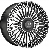 LS FlowForming 8,5x20/6x114,3 ET45 D67,1 RC99 MBF (конус, Колпак+лого)