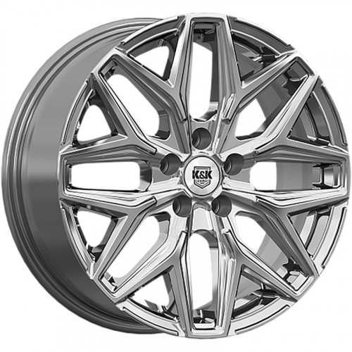 K&K 7x17/5x110 ET32 D65,1 Ариус (КС1187) Дарк платинум