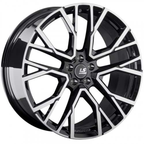 LS Forged 10x21/5x112 ET52 D66,6 LS FG07 BKF (конус, C570)