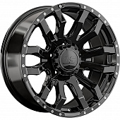 LS 9x20/5x150 ET25 D110,5 1294 BK (конус, Колпак+лого)