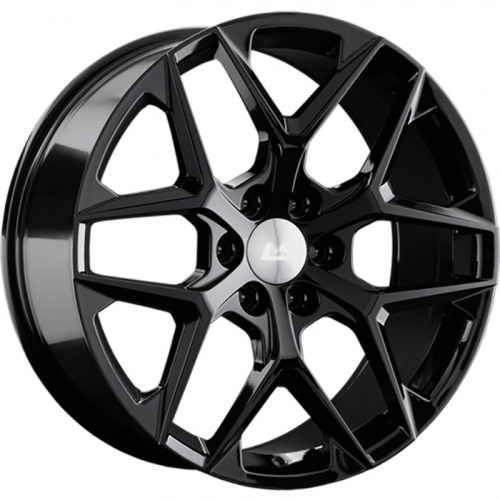 LS 9x22/6x139,7 ET30 D100,1 1372 BK (конус, Колпак+лого)