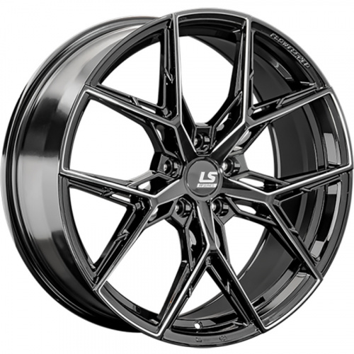 LS FlowForming 8,5x20/5x108 ET38 D65,1 RC82 BK+SSF (конус)