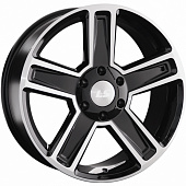 LS 8,5x20/6x114,3 ET35 D67,1 1296 BKF (конус, Колпак+лого)