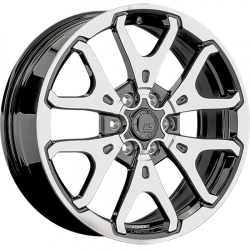 LS Forged 7x18/6x114,3 ET45 D66,1 LS FG20 BKF (конус, C570)