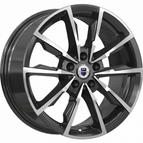 K&K 7,5x17/5x120 ET45 D72,6 Меренге (КС902) Алмаз черный