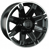 LS 8x17/6x139,7 ET10 D107,1 763 BKL (конус, Колпак+лого)