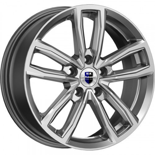 K&K 6,5x17/5x114,3 ET37 D66,6 Каланг (КС1086) Дарк платинум