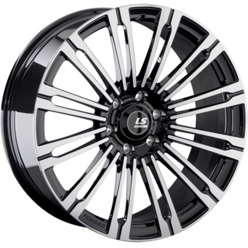 LS Forged 9x21/6x139,7 ET30 D100,1 LS FG18 BKF (конус)