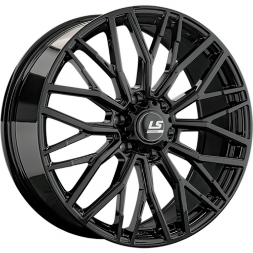 LS Forged 9x22/6x139,7 ET45 D95,1 LS FG33 BK (конус, Колпак+лого)