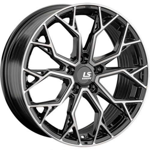 LS FlowForming 8x18/5x120 ET40 D74,1 RC61 BKF (конус)
