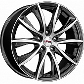 iFree 7,5x18/5x110 ET37 D65,1 Каzантип (КС684М) Блэк Джек