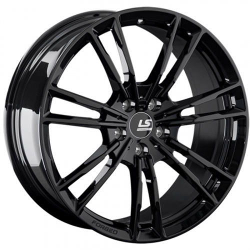 LS Forged 8x19/5x112 ET27 D66,6 LS FG06 BK (конус, C570)