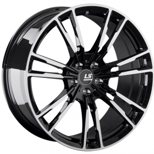 LS Forged 9x20/5x112 ET35 D66,6 LS FG06 BKF (конус, C570)