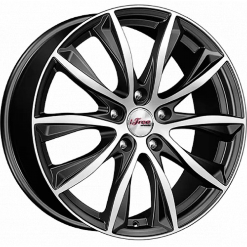 iFree 7,5x18/5x108 ET35 D67,1 Каzантип (КС684М) Блэк Джек