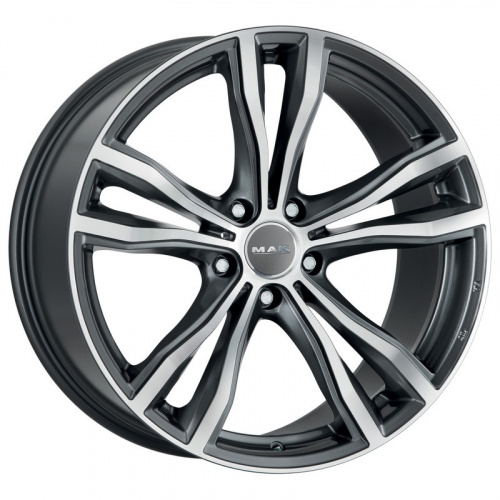 MAK 10x21/5x120 ET40 D74,1 X-Mode Gunmetal Mirror Face