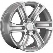 LS 8x17/6x139,7 ET36 D100,1 1359 Sil (конус, Колпак+лого)