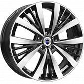 K&K 7,5x19/5x114,3 ET34 D66,6 Марвел (КС881) Алмаз черный SK
