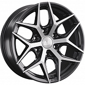 LS 8x17/6x139,7 ET30 D106,1 1303 GMF (конус, Колпак+лого)