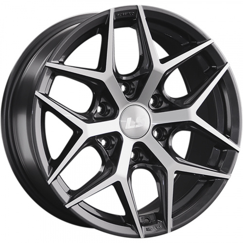 LS 8x17/6x139,7 ET30 D106,1 1303 GMF (конус, Колпак+лого)