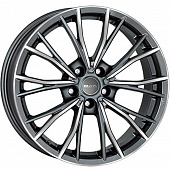 MAK 8x17/5x120 ET30 D72,6 Mark Gunmetal Mirror Face