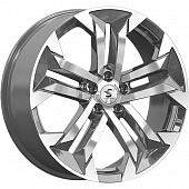 Premium Series 7,5x19/5x108 ET47 D60,1 КР015 (Jaecoo J7) Diamond Gloss Graphite