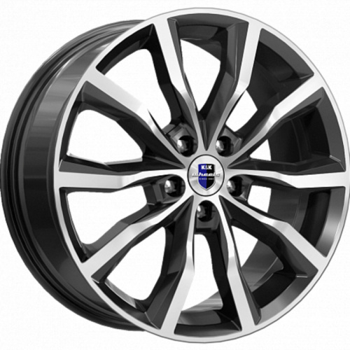 K&K 7,5x18/5x108 ET45 D67,1 Портер (КС906) Алмаз черный
