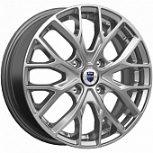 K&K 6x16/4x100 ET37 D60,1 Лилиом-оригинал (КС891) Дарк платинум