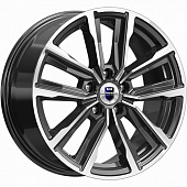 K&K 7,5x17/5x112 ET40 D57,1 Лацио (КС964) Алмаз черный