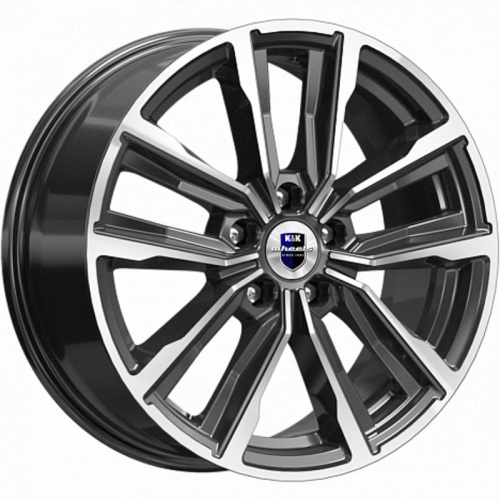 K&K 7,5x17/5x112 ET40 D57,1 Лацио (КС964) Алмаз черный