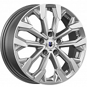 K&K 6,5x17/5x114,3 ET45 D67,1 Морейн (КС1046) Дарк платинум